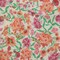 1 Yard Pink and Orange Floral Cotton Voile Lennox Estate Print Fabric
